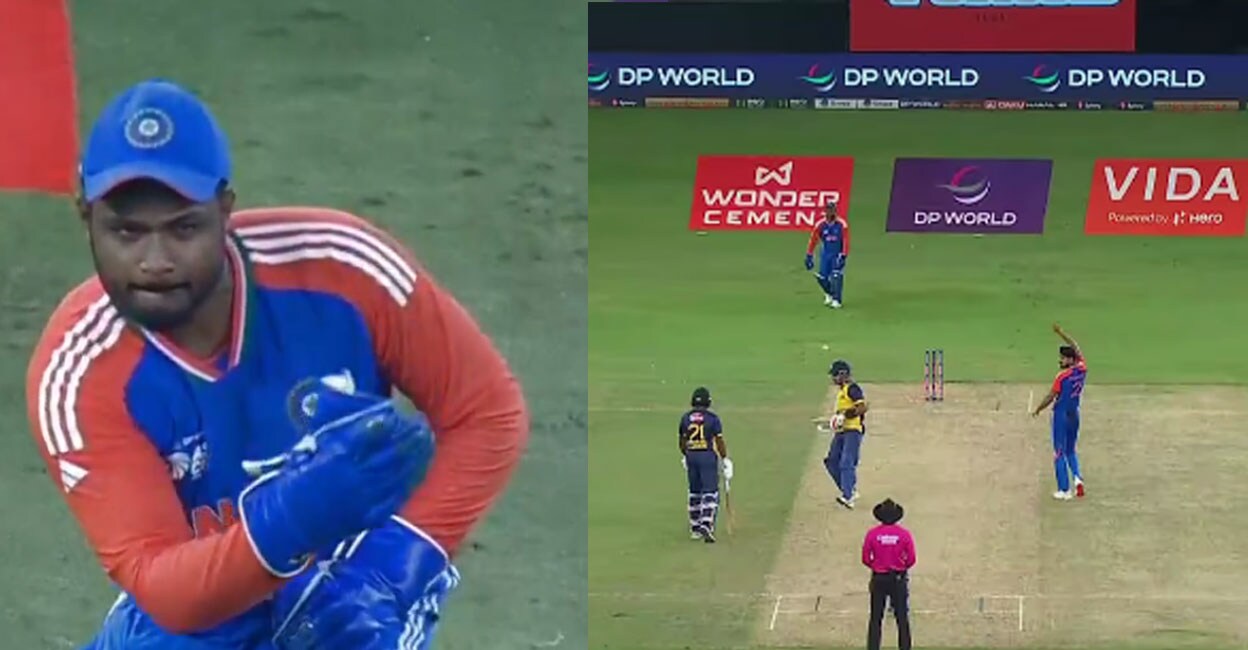 സ്റ്റംപിനെ ഉന്നംവച്ച് സഞ്ജുവിന്റെ ‘സൂപ്പർ’ ത്രോ, പക്ഷേ ശനക ഔട്ടല്ലെന്ന് വിധിച്ച് ടിവി അംപയർ; വിവാദം– വിഡിയോ