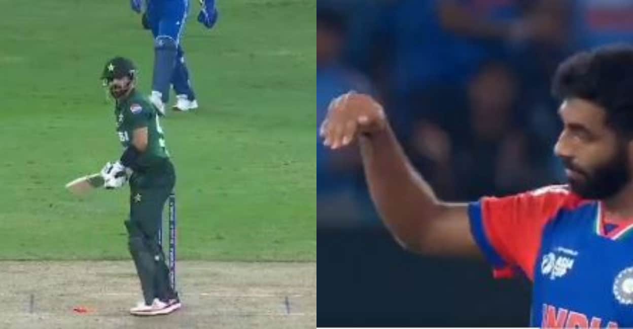 ഹാരിസ് റൗഫിന് ഇന്ത്യയുടെ മറുപടി, ‘വിമാനം വീഴ്ത്തി’ ജസ്പ്രീത് ബുമ്രയുടെ ആഘോഷ പ്രകടനം- വിഡിയോ