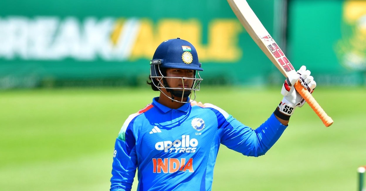 പതിവു തെറ്റിയില്ല, 27 പന്തിൽ ഫിഫ്റ്റിയടിച്ച് വൈഭവ് (7 സിക്സ്, 9 ഫോർ); കൂട്ടിന് ആരോൺ, വിഹാൻ, അഭിഗ്യാൻ; ഇന്ത്യയ്ക്ക് കൂറ്റൻ ജയം