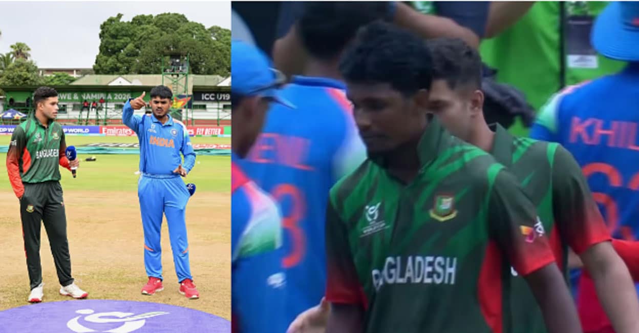 ‘മനഃപൂർവമല്ല, കൈ കൊടുക്കാതിരുന്നത് ഒരു കയ്യബദ്ധം’: മത്സരശേഷം ഹാൻഡ്ഷെയ്ക്കുമായി ഇന്ത്യ–ബംഗ്ലദേശ് താരങ്ങൾ