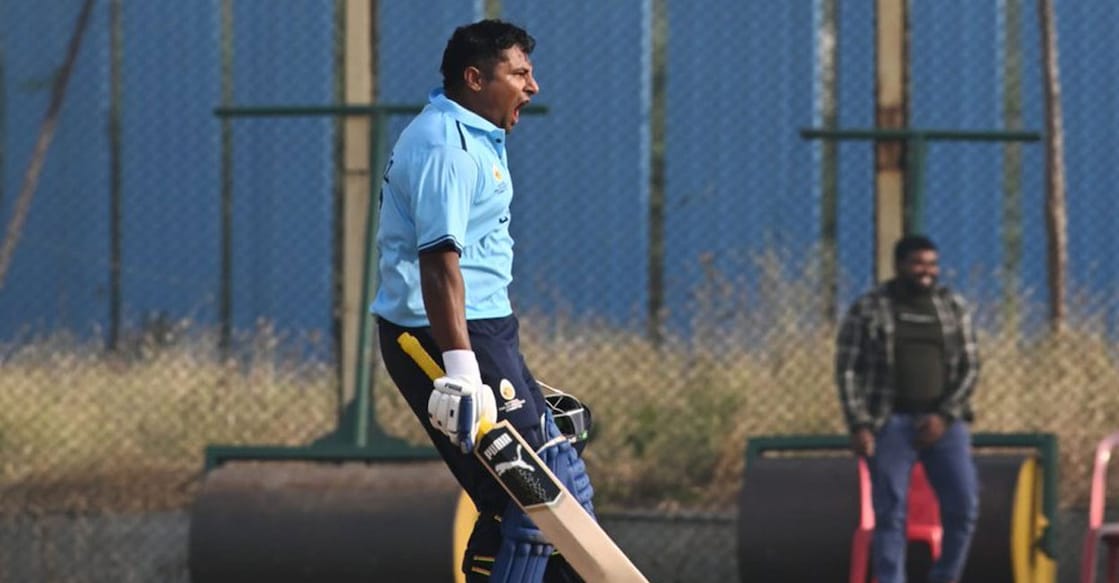 സർഫ്രാസ് ഖാൻ (X/@NeerajY00859341)