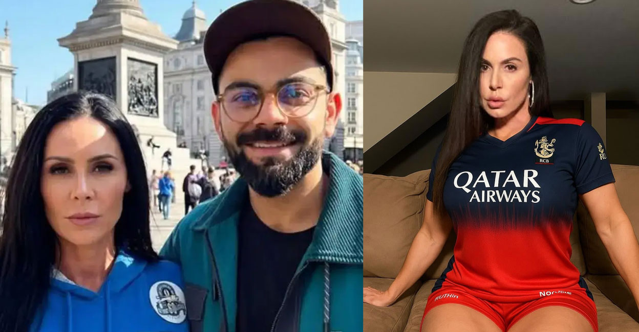 ‘അപ്രതീക്ഷിത കൂടിക്കാഴ്ച’: കോലിക്കൊപ്പമുള്ള സെൽഫി പങ്കുവച്ച് പോൺസ്റ്റാർ; അന്തംവിട്ട് ആരാധകർ, പക്ഷേ ‘ഐ–എ’ എന്ന് നെറ്റിച്ചുളിക്കേണ്ട