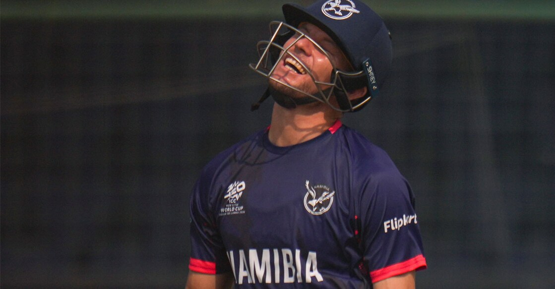  നമീബിയ ടീം ക്യാപ്റ്റന്‍ ജെറാര്‍ഡ് ഇറാസ്മസ്  (PTI Photo/Karma Bhutia)