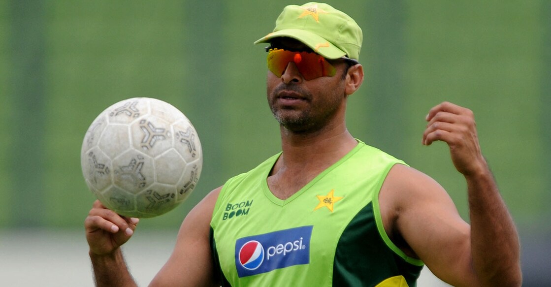 ശുഐബ് അക്തർ (ഫയൽ ചിത്രം) (Photo by DESHAKALYAN CHOWDHURY / AFP)