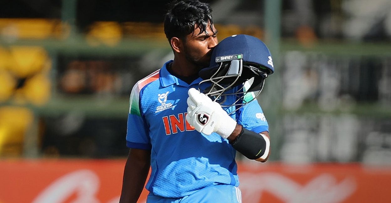 ആർപ്പോ ആരോൺ! മലയാളി സെഞ്ചറിക്കരുത്തിൽ അഫ്‌ഗാൻ ‘റൺമല’ കീഴടക്കി ഇന്ത്യ, കൂട്ടിന് വൈഭവും ആയുഷും; റെക്കോർഡ് ജയം; തുടർച്ചയായ ആറാം ഫൈനൽ