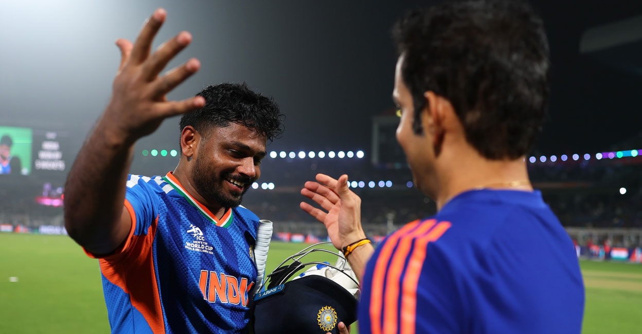 സഞ്ജു ഒരുകാര്യം തിരുത്തി, പിന്നെ തകർത്തു; ഈഡനിൽ ആടിത്തിമിർത്തത് ആ ‘മോഹൻലാൽ’ റോൾ; സന്തോഷമായി ചേട്ടാ...!