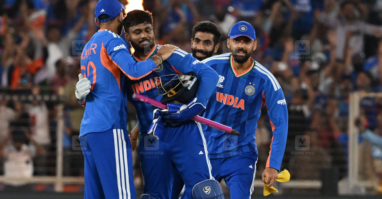 ഐസിസി ലോകകപ്പ് ടീമിൽ സഞ്ജു സാംസൺ ഓപ്പണർ, ഇന്ത്യൻ ടീമിൽനിന്ന് നാലു പേർ, സൂര്യയ്ക്ക് ഇടമില്ല