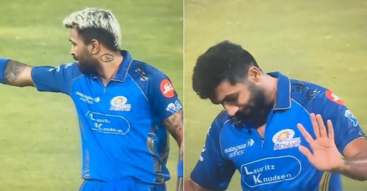 പാണ്ഡ്യയുടെ ‘ക്യാപ്റ്റൻ കളി’ സഹിക്കാനാകാതെ ജസ്പ്രീത് ബുമ്ര, മത്സരത്തിനിടെ താരങ്ങളുടെ വാക്കുതർക്കം- വിഡിയോ