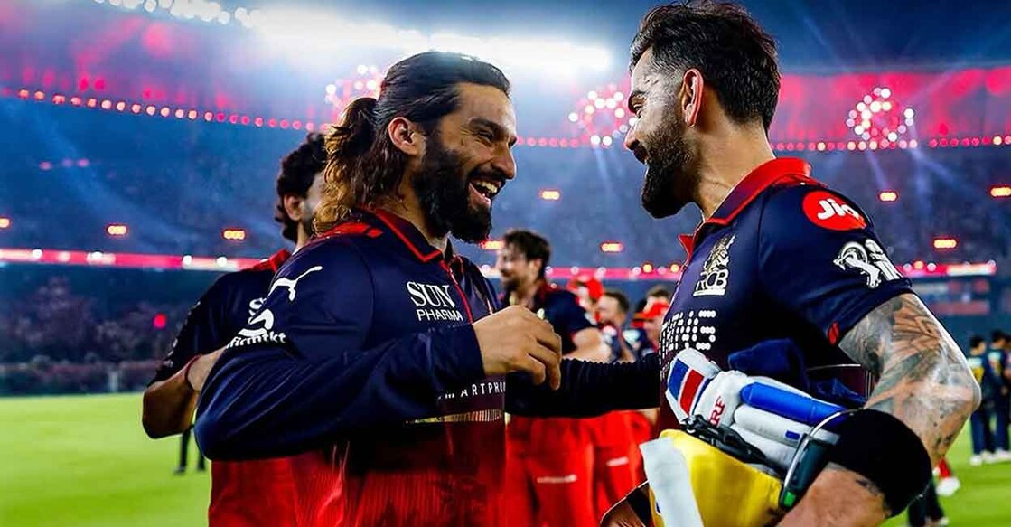 രജത് പാട്ടിദാറും വിരാട് കോലിയും (Instagram/royalchallengers.bengaluru/)