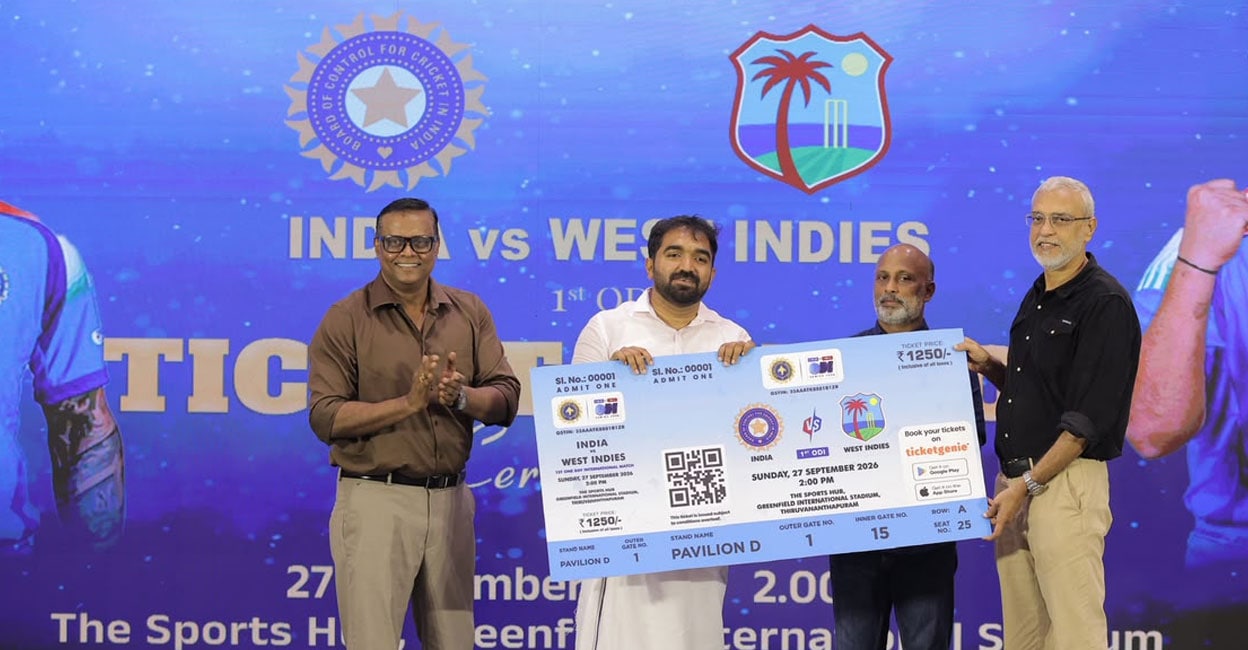 ഇന്ത്യ-വിൻഡീസ് ഒന്നാം ഏകദിനം: ടീമുകൾ 23ന് കാര്യവട്ടത്ത് എത്തും; ടിക്കറ്റ് വിൽപന തുടങ്ങി: നിരക്കുകൾ ഇങ്ങനെ