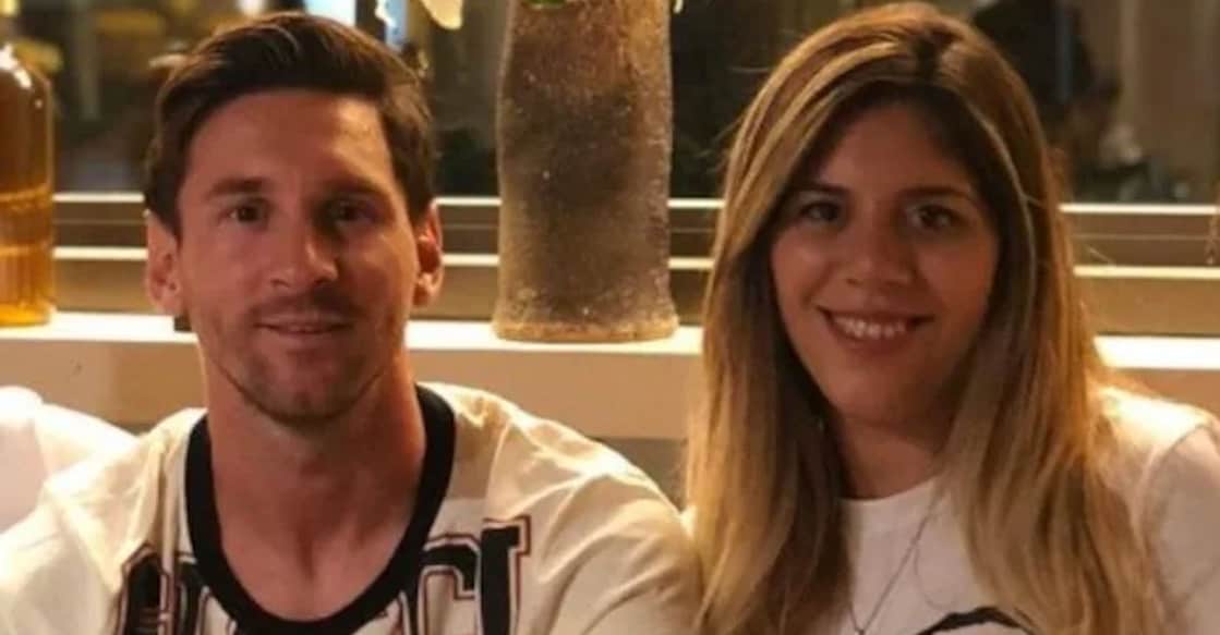 
ലയണൽ മെസ്സിയും സഹോദരി മരിയ സോൾ മെസ്സിയും (X/@eldiabolivia)


