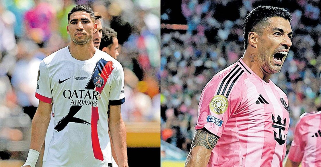 1) പിഎസ്ജിയുടെ രണ്ടാം ഗോൾ നേടിയ അച്റഫ് ഹക്കീമിയുടെ ആഹ്ലാദം.
2) ഇന്റർ മയാമിക്കായി ഗോൾ നേടിയ ലൂയി സ്വാരെസിന്റെ ആഹ്ലാദം.