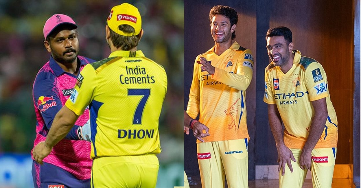 സഞ്ജുവിനെ വാങ്ങാൻ ഓഫ് സ്പിന്നർ + ഇടംകയ്യൻ മധ്യനിര ബാറ്റർ ഓഫറുമായി ചെന്നൈ; അശ്വിനും ദുബെയുമെന്ന് സൂചന, ജഡേജയെന്നും റിപ്പോർട്ട്