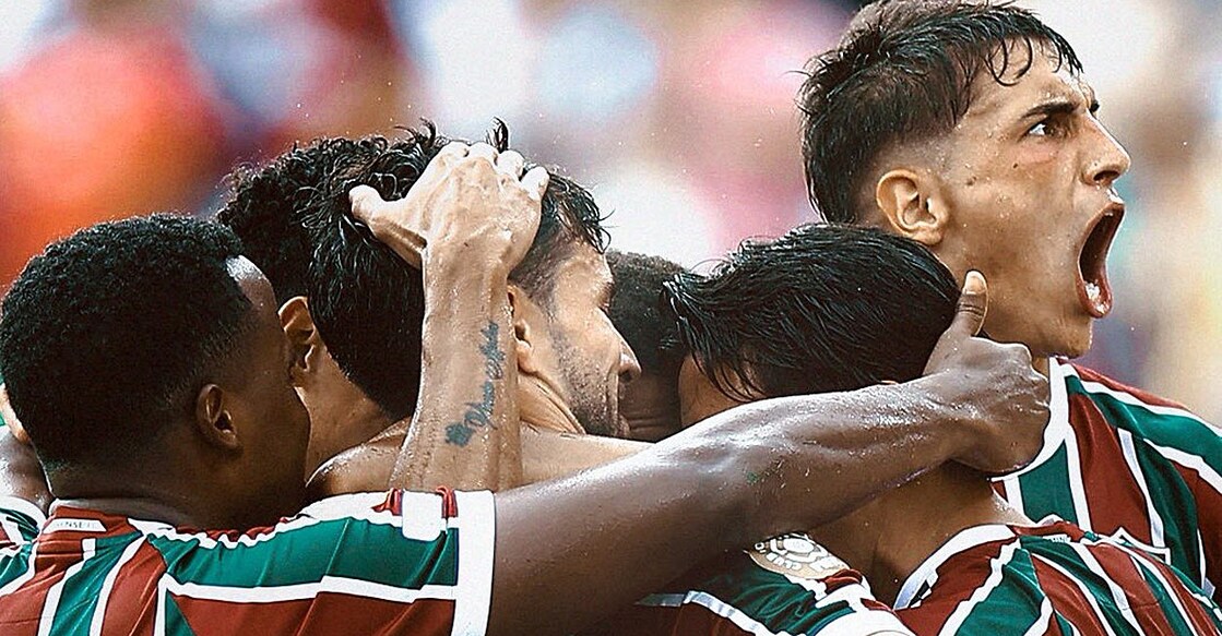 fluminense-goal-celebration അൽ ഹിലാലിനെതിരായ മത്സരത്തിൽ വിജയം ആഘോഷിക്കുന്ന ഫ്ലൂമിനെൻസെ താരങ്ങൾ (Photo: X/@FluminenseFC)