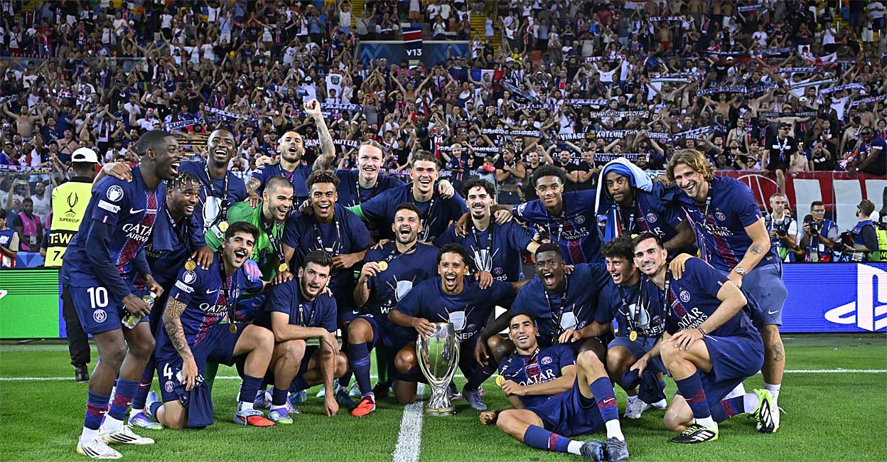 85–ാം മിനിറ്റ് വരെ 2 ഗോളിനു പിന്നിൽ; പിന്നെ പിഎസ്ജിയുടെ അവിശ്വസനീയ തിരിച്ചുവരവ്, പെനൽറ്റി ഷൂട്ടൗട്ടിൽ ടോട്ടനത്തെ വീഴ്ത്തി കിരീടം