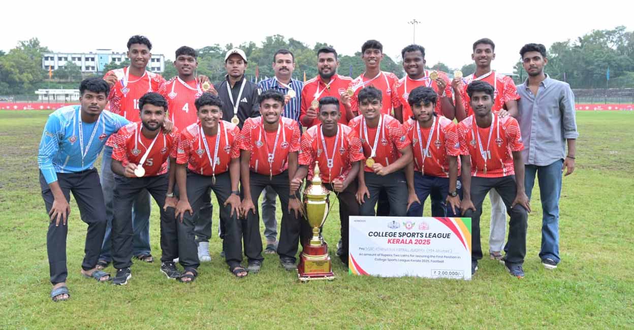 പ്രഥമ കോളജ് സ്പോർട്സ് ലീഗ്: മാർ അത്തനേഷ്യസ് ഫുട്ബോൾ അക്കാദമി കോതമംഗലം ജേതാക്കൾ