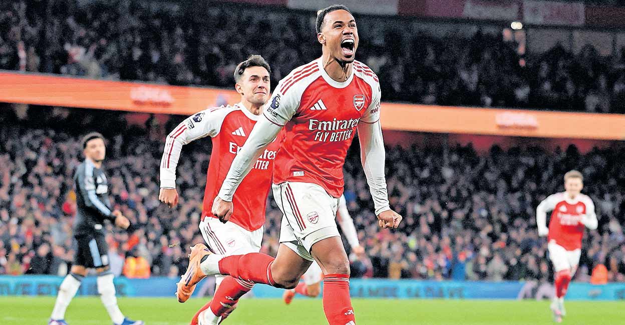 ആർസനൽ തന്നെ ടോപ്! ഇംഗ്ലിഷ് പ്രിമിയർ ലീഗ് ഫുട്ബോളിൽ ആസ്റ്റൻ വില്ലയെ കീഴടക്കി