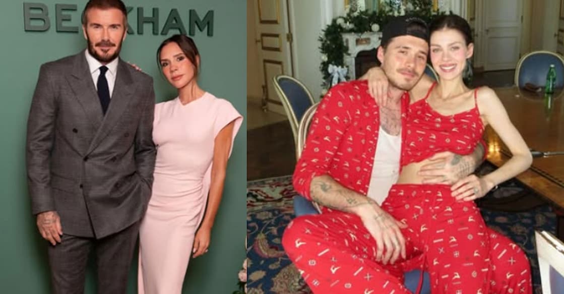 ഡേവിഡ് ബെക്കാമും ഭാര്യ വിക്ടോറിയ ബെക്കാമും (instagram/davidbeckham/), ബ്രൂക്‌ലിൻ ബെക്കാമും ഭാര്യ നിക്കോളയും(Instagram/brooklynpeltzbeckham/)