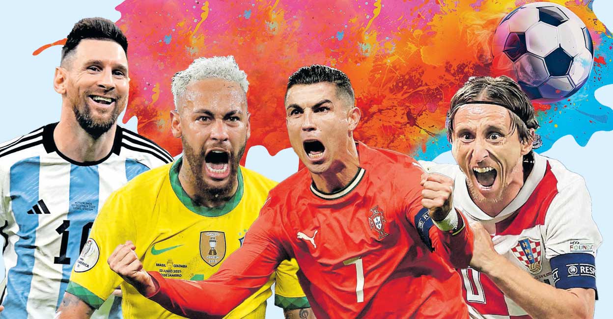 100–ാം നാൾ തുടങ്ങും ‘ലോകയുദ്ധം’; ഇങ്ങനെ ഇതാദ്യം, വെല്ലുവിളികളേറെ; ബഹിഷ്കരണ ഭീഷണിയുമായി ഇറാൻ; ബൂട്ടഴിക്കുമോ ഇതിഹാസങ്ങൾ?