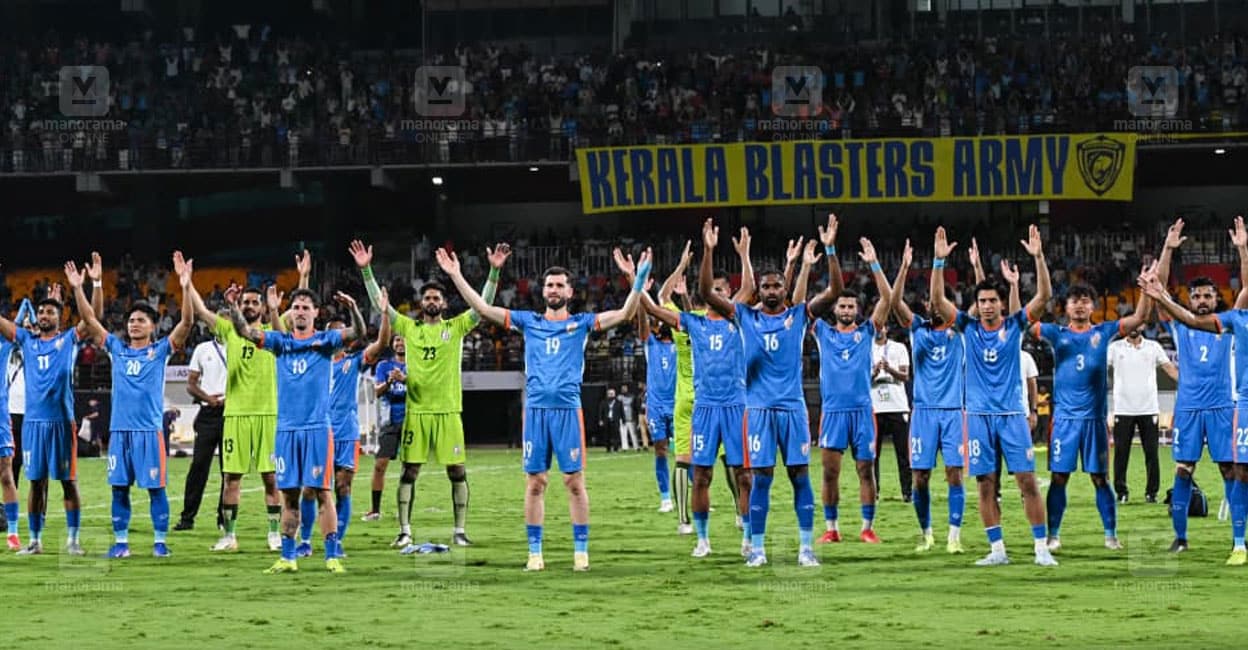 നാലാം മിനിറ്റിൽ വലകുലുക്കി അരങ്ങേറ്റക്കാരൻ റയാൻ വില്യംസ്; കൊച്ചിയിൽ ഹോങ്കോങ്ങിനെ കീഴടക്കി ഇന്ത്യ (2–1)