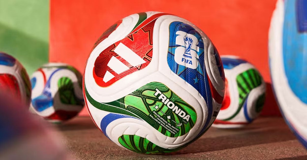 കണ്ടോ, ട്രയോണ്ട: ഫിഫ ലോകകപ്പിന് നാലു പാനലുകൾ മാത്രമുള്ള പന്ത്