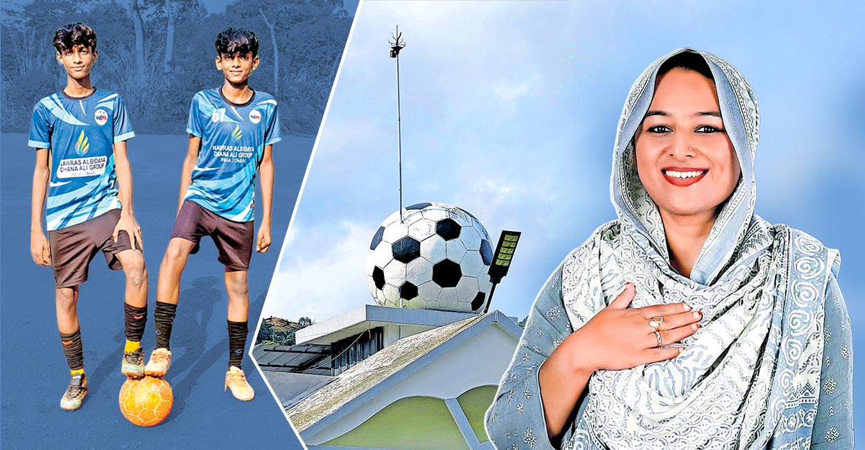 ഒരു വീട്ടിൽ മെസ്സിയും ക്രിസ്റ്റ്യാനോയും, കോർപറേഷൻ കൗൺസിലറായ ബ്രസീലിയ, ചിറ്റാറിലുണ്ട് ഒരു ഫുട്ബോൾ വീട്; കാണൂ ഈ ഫാൻ ഫെസ്റ്റിവൽ!