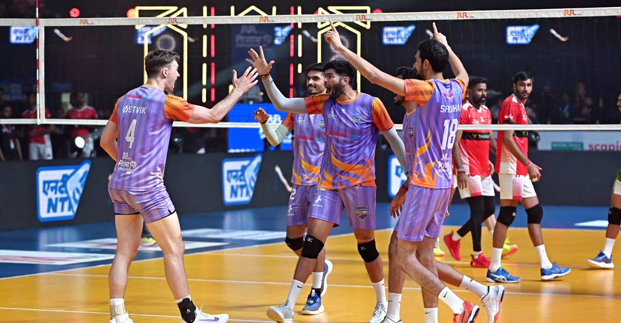 പ്രൈം വോളിബോള്‍ ലീഗ്: കാലിക്കറ്റിന് രണ്ടാം തോൽവി; പോയിന്റ് പട്ടികയിൽ ഒന്നാമതെത്തി മുംബൈ