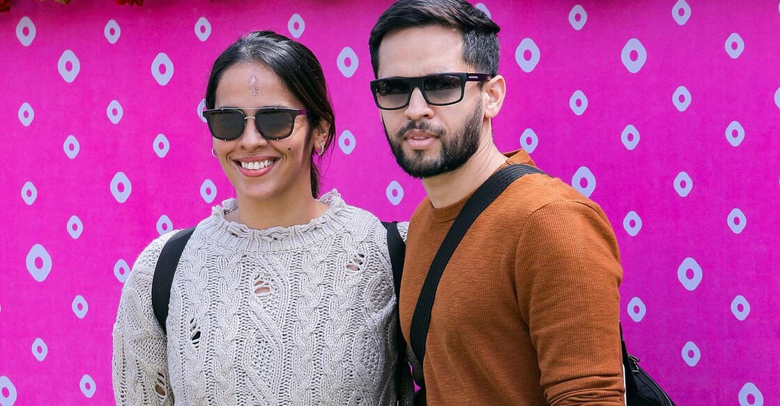 സൈന നെഹ്‌വാളും പി.കശ്യപും (File PTI Photo)