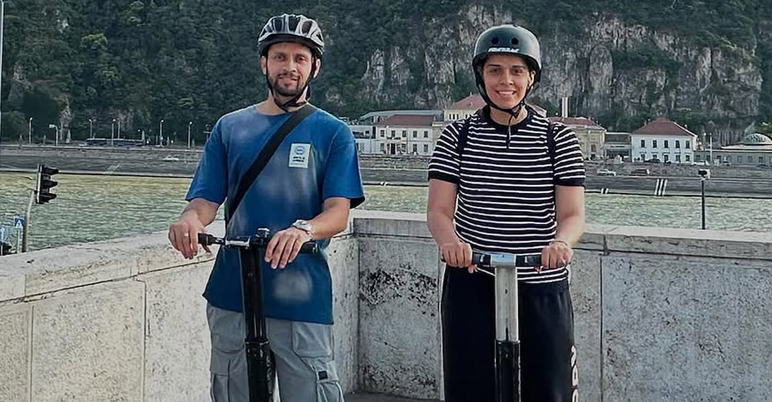 പി.കശ്യപും സൈന നെഹ്‌വാളും (www.instagram.com/nehwalsaina)