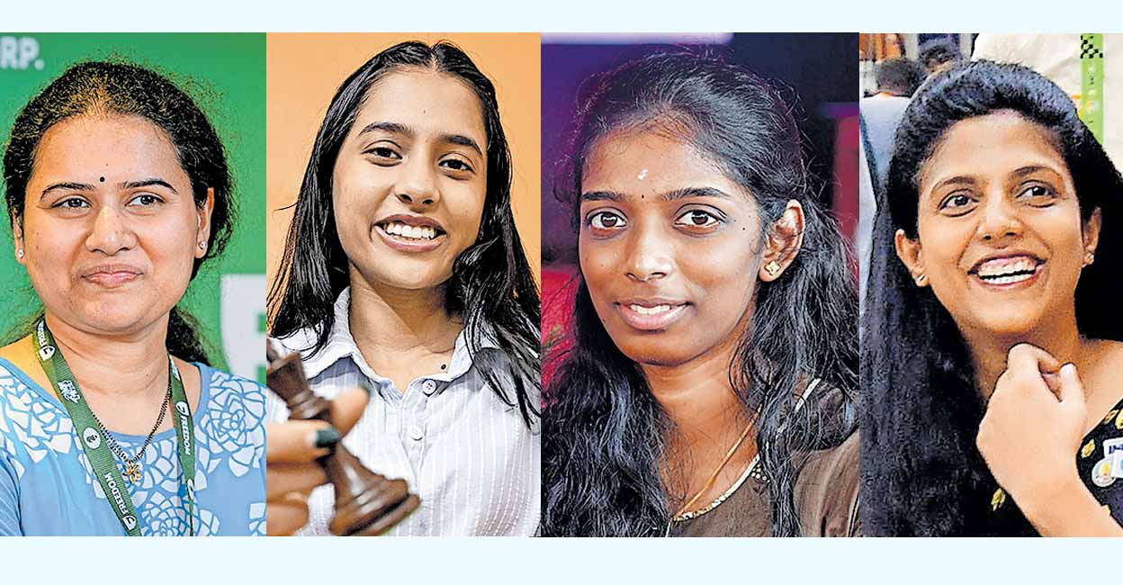 വനിതാ ചെസ് ലോകകപ്പ്: 4 ഇന്ത്യക്കാർ ക്വാർട്ടറിൽ