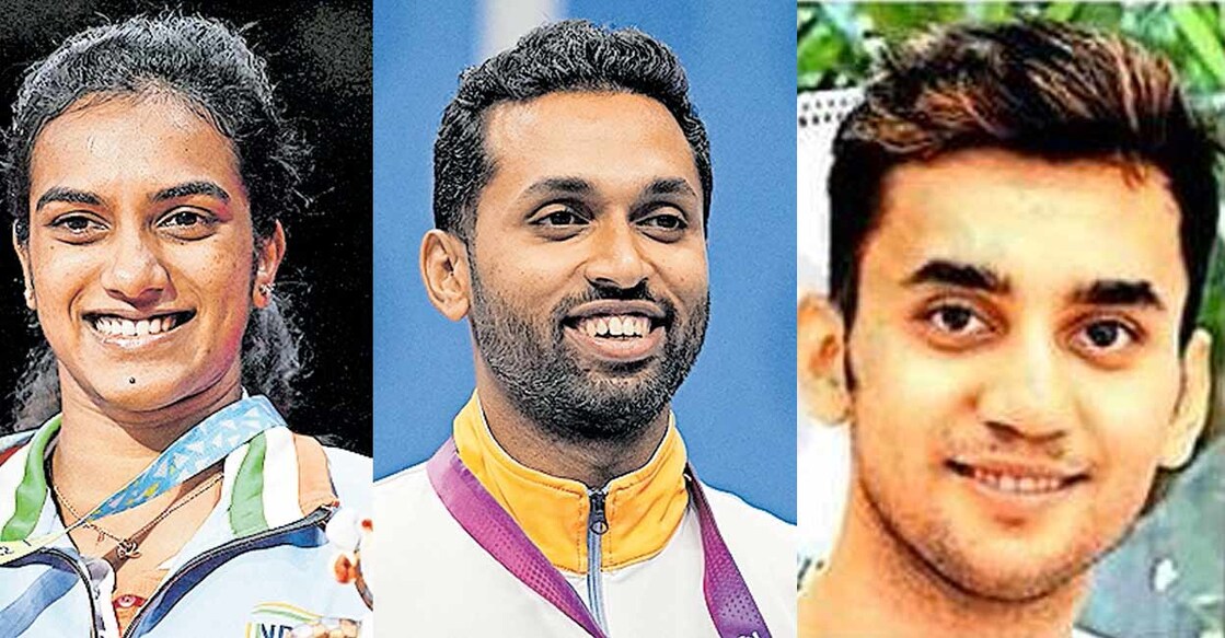 
പി.വി.സിന്ധു, പ്രണോയ്, ലക്ഷ്യ സെൻ