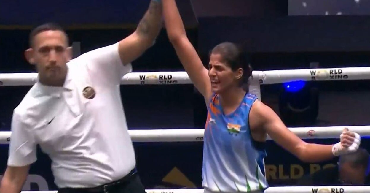 ഇന്ത്യയ്ക്കു ചരിത്ര സ്വർണം, ലോക ബോക്സിങ് ചാംപ്യൻഷിപ്പിൽ ജെയ്സ്മിൻ ലംബോറിയയ്ക്ക് വിജയം