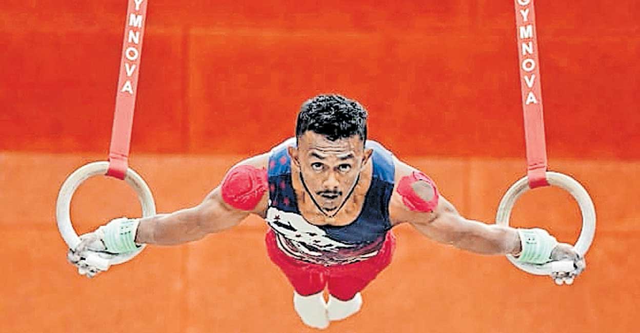മലയാളി ടച്ചുള്ള ജിംനാസ്റ്റിക്സ്, മത്സരിക്കാനൊരുങ്ങി തലശ്ശേരിക്കാരൻ സ്വാതിഷ്