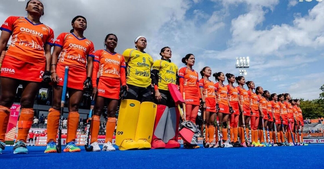ഇന്ത്യൻ വനിതാ ഹോക്കി ടീം (Facebook/TheHockeyIndia)