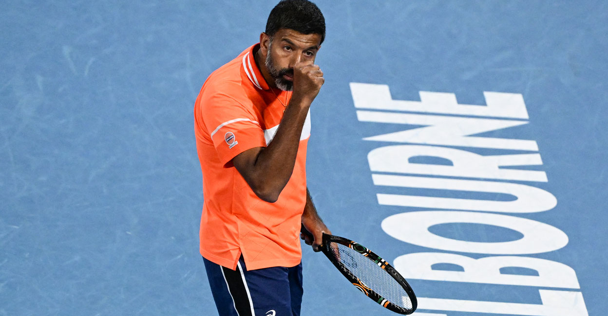 45–ാം വയസ്സിൽ കോർട്ടിനോട് വിടപറഞ്ഞ് രോഹൻ ബൊപ്പണ്ണ; ടെന്നിസ് ചരിത്രത്തിലെ പ്രായം കൂടിയ ഗ്രാൻസ്‌ലാം ജേതാവ്