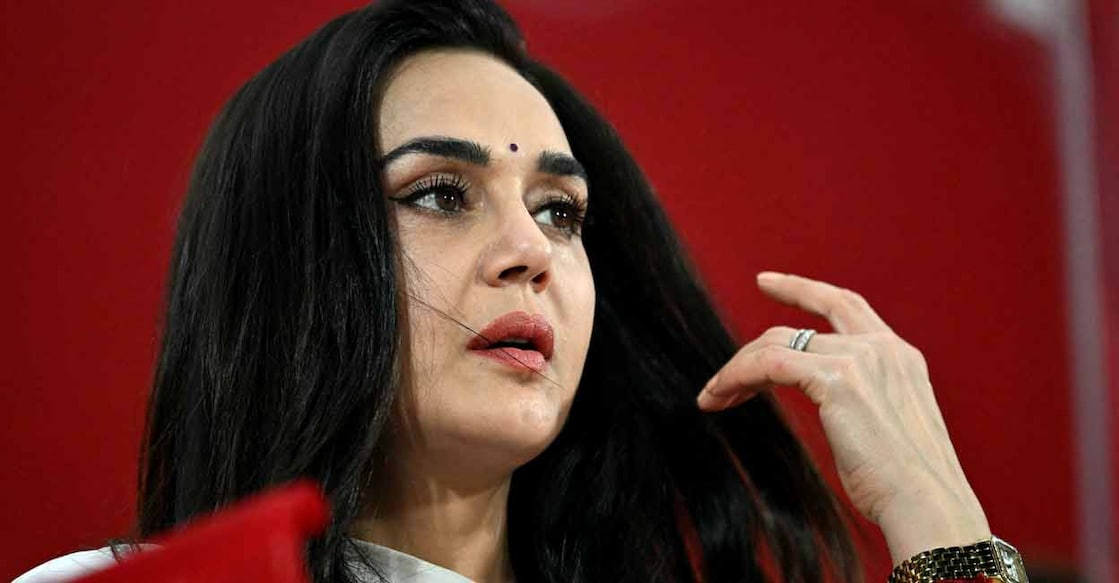 പ്രീതി സിന്റ∙ ചിത്രം: (Photo by Sajjad HUSSAIN / AFP) 