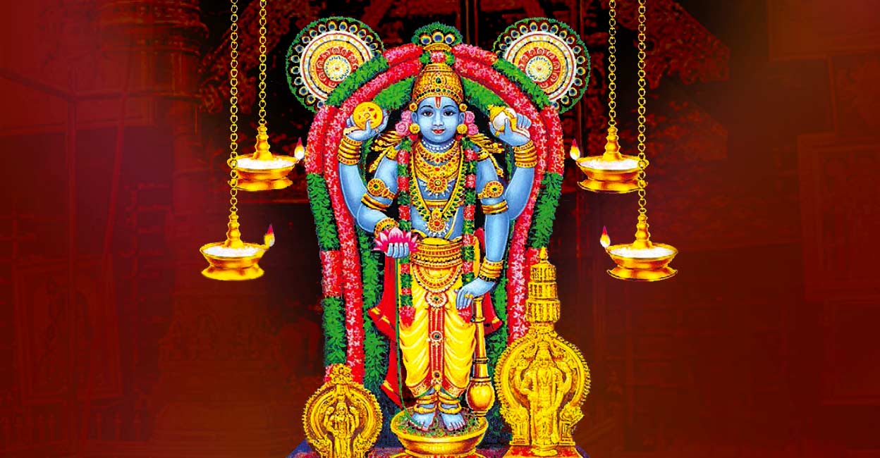 Lord Guruvayurappan is a purna rupa of Lord Vishnu or Narayana. He is the  most benevolent go… | Lord krishna wallpapers, Lord vishnu wallpapers, Lord  krishna images