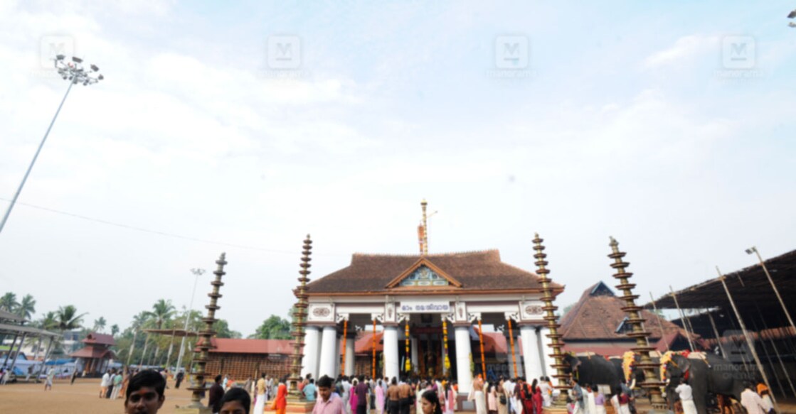 വൈക്കം മഹാദേവ ക്ഷേത്രം. ചിത്രം:  റിജോ ജോസഫ്∙ മനോരമ