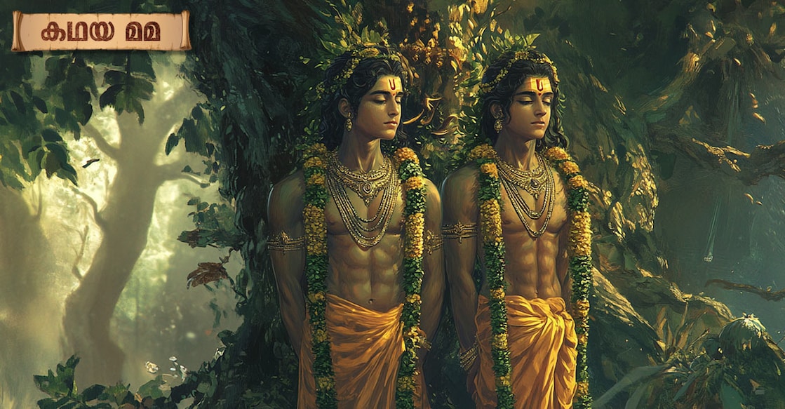 Nalakubera: The Link Between Hindu and Buddhist Mythology Image Credit: This image was generated using Midjourney