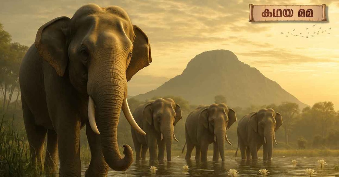 Gajendramoksha: The Elephant King's Miraculous Rescue by Lord Vishnu Gajendramoksha: The Elephant King's Miraculous Rescue by Lord Vishnu