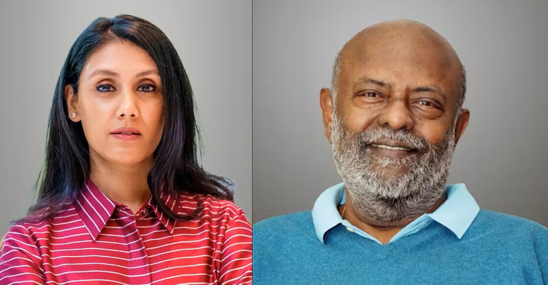 Roshni Nadar Malhotra, Shiv Nadar (Image: hcltech.com)
