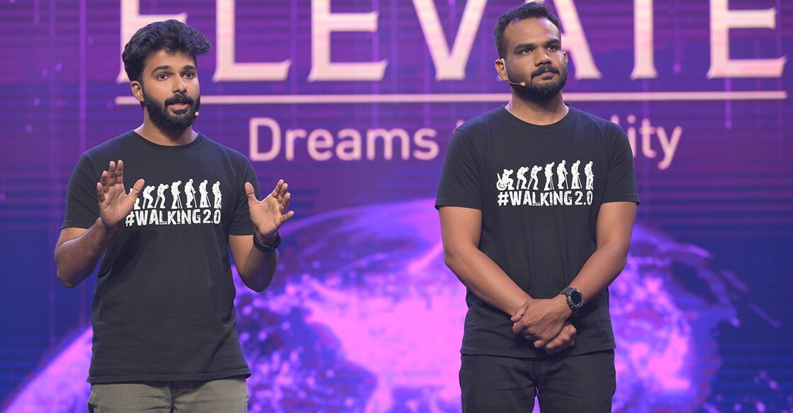 ആസ്ട്രെക് ഇന്നൊവേഷൻസ് സ്ഥാപകരായ റോബിൻ തോമസ്, ജിതിൻ വിദ്യ അജിത്ത്
