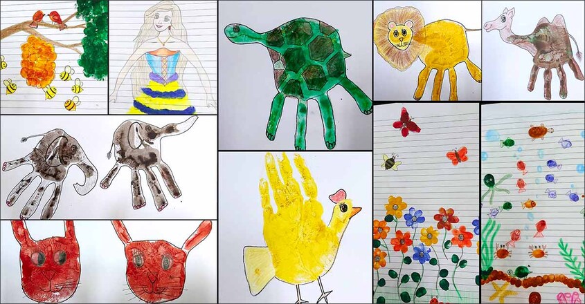 palm-painting-by-little-girl-lekshitha1 palm-painting-by-little-girl-lekshitha1