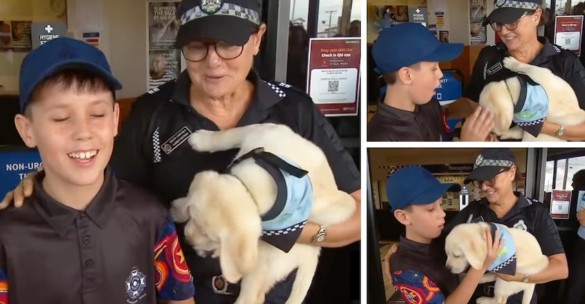 queensland-police-gift-boy-a-puppy-after-his-fathers-death