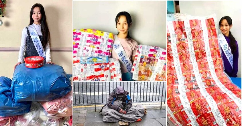 11-year-old-uk-girl-makes-blankets-for-homeless-people-sing-chips-packets