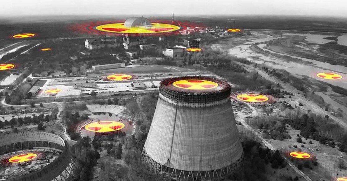 Chernobyl nuclear power plant. . Photo credits : DimaSid/Shutterstock.com