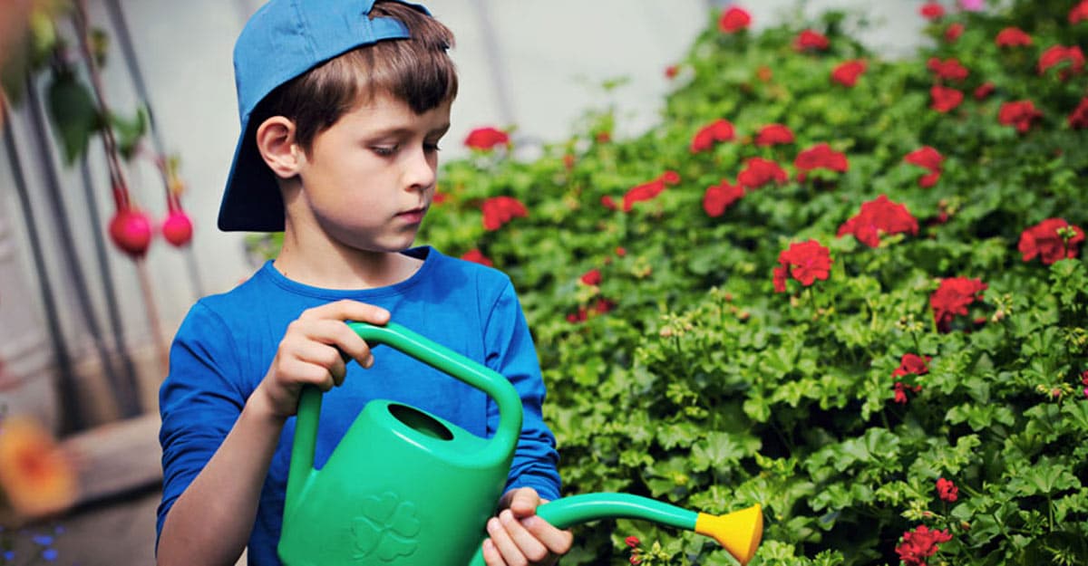 Gardening and Children