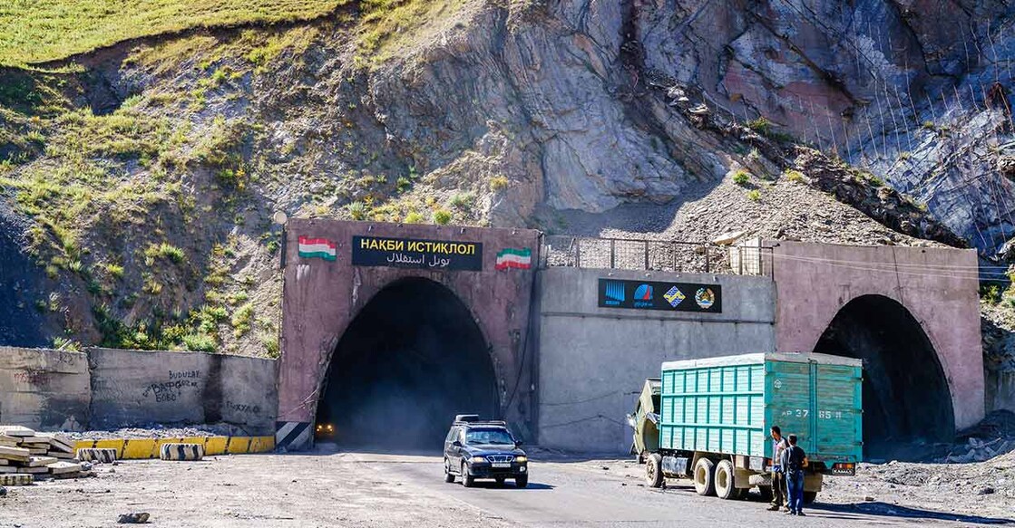 Anzob Tunnel, Tajikistan.  Photo Credits: alexeys/ Shutterstock.com
