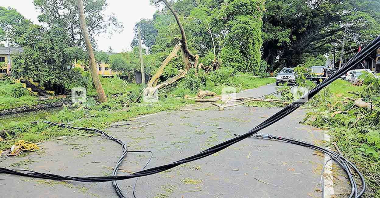 ശക്തമായ മഴയും കാറ്റും, 20ലേറെ വീടുകൾ മുങ്ങി | Alappuzha rain update ...