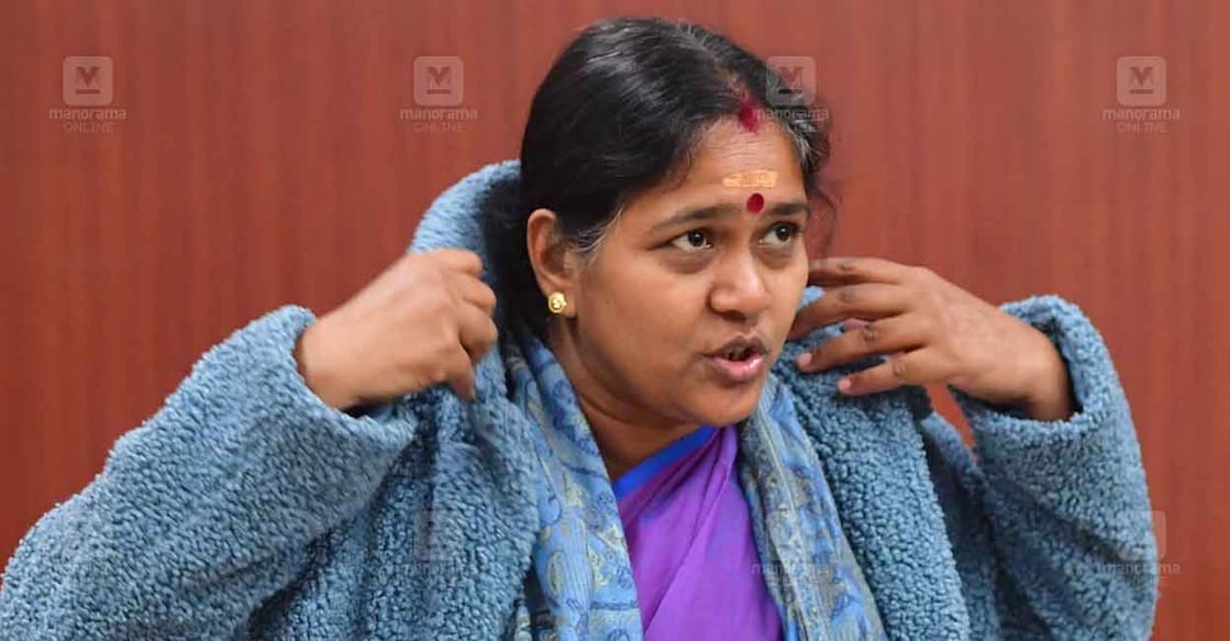 Sobha Surendran | Photo: JOSEKUTTY PANACKAL / MANORAMA
